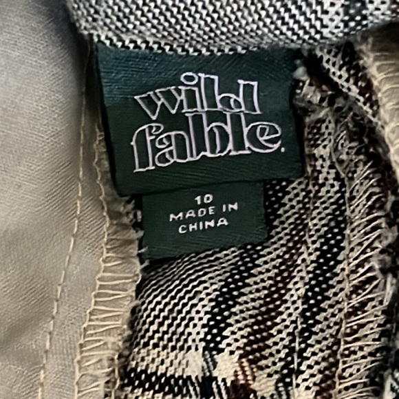 Wild Fable Plaid Trouser Size 10 - Picture 5 of 7